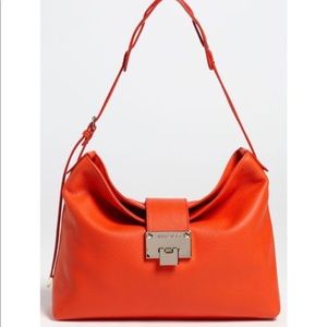 Jimmy Choo Orange Hobo